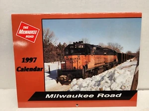 1997 The Milwaukee Road Railroad Calendar - Trains Railroad 9 x 11 Inches - Picture 1 of 9