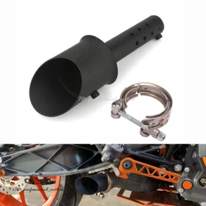Tubo de escape negro silenciador deslizante modificado para DUKE RC390 390 125 250 2017-2020 - Imagen 1 de 10