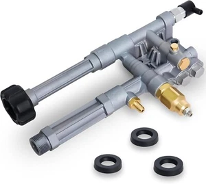 Pump Head For Troy Bilt 2700-2800 psi 2.2gpm 020486 020296 020414 020568 020344 - Picture 1 of 24