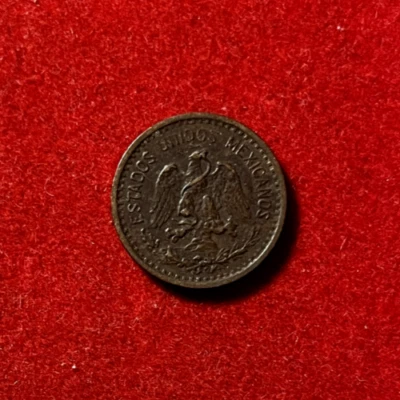 Mexico 1906 Centavo Bronze Coin KM#415 T2746 - Image 1 of 2