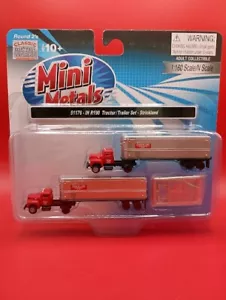 CMW MINI METALS 1:160 N IH R190 TRACTOR TRAILER SET 2 PACK STRICKLAND TRANSPORT - Picture 1 of 3