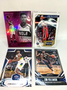 2019 2020 Panini Chronicles ZION WILLIAMSON Rookie RC LOT (4) - Picture 1 of 4
