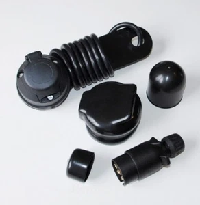 KIT DE MONTAJE DE ENCHUFE ELÉCTRICO DE REMOLQUE DE 7 PINES 12N PARA LUCES DE CARAVANA/REMOLQUE - Imagen 1 de 1