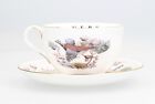 Royal Worcester To A Very Important Person Shooting / Game Cup & Saucer
