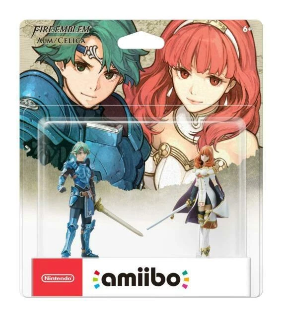 Nintendo Alm and Celica 7.5 inch Amiibo for Nintendo New 3DS/3DS XL and Nintendo Wii U