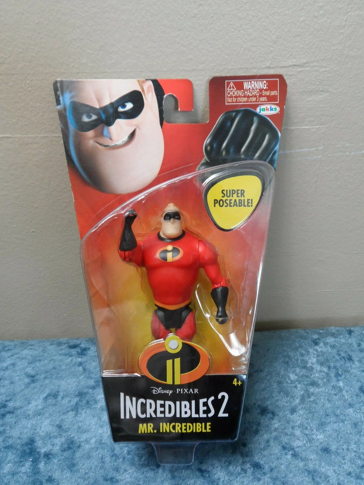 Disney Pixar Mr Incredibles 2 Poseable Action Figure 2018