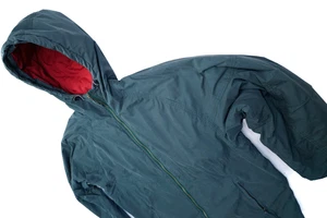 Jack Wolfskin Jacke Vintage Outdoor Jacket Trekking Wandern Winter Kapuze 90s XL - Bild 1 von 12