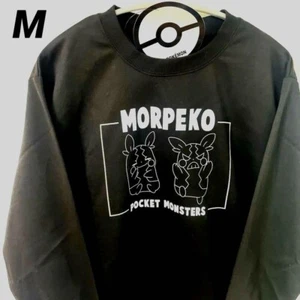 Pokemon Hoodie schwarz Fleece Kapuzenpullover Pikachu Pullover Pika JP M (US S) - Bild 1 von 6