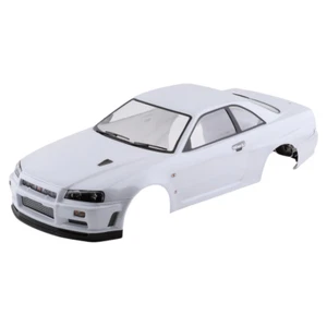 Killerbody Nissan Skyline R34 Pre-Painted 1/10 Touring Car Body (Pearl White) 48 - Picture 1 of 3