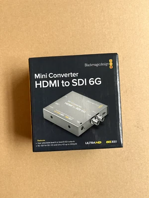 Mini convertidor Blackmagic Design HDMI a SDI 6G Foto 1 de 4