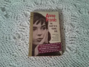 Vintage 1967 Anne Frank: Diary Of A Young Girl Paperback George Stevens Film - Picture 1 of 3
