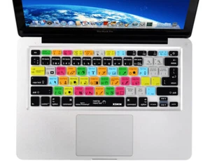 XSKN Photoshop Shortcuts Keyboard Cover Shortcuts Skin for old Macbook 13 15 - Picture 1 of 5