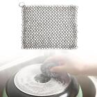 Chain Scrubber 316 Stainless Steel Uncoated Cookware Round Mesh Design for Wok