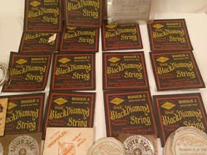 black diamond mandolin and guitar strings lot and extra silver plated steel - Picture 1 of 12