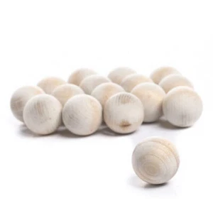 Unfinished Wood Balls | 48 Pieces - Picture 1 of 3
