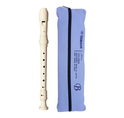 Yamaha YRA-28B Alto 3-Piece Plastic Recorder w/ Pouch  - Image 1 of 3