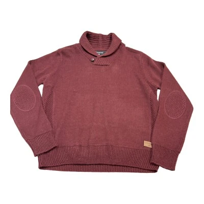 Emerald Isle мужской XL трикотажа шерстяная смесь Killarney шаль воротник свитер ребристый - Изображение 1 из 4