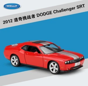Welly 1:24 Dodge Challenger SRT Model Diecast Car Vehicles New in Box - Picture 1 of 14