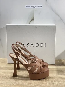 Casadei Sandalo Donna Tiffany Sandstone Luxury Casadei Woman Sandal 36 - Foto 1 di 6
