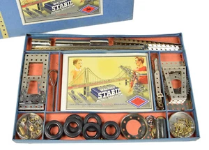 Alter Metallbaukasten Walther's Stabil Metall Nr. 50 - Baukasten gut & gebraucht - Bild 1 von 8