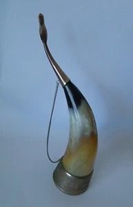 Trinkhorn Wikinger Horn Trinkbecher – VINTAGE-Wanddekoration und Sammelstück - Bild 1 von 7