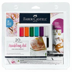 Faber-Castell 20 Minute Studio Marbling Art For Beginners, 770806T - Picture 1 of 6