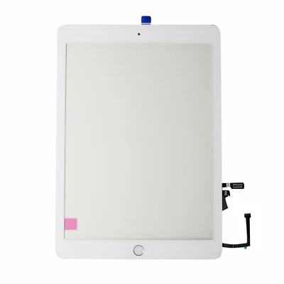 iPad 5 2017 Pantalla Táctil Repuesto Digitalizador Blanco + Adhesivo A1822 A1823 Reino Unido