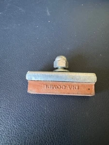 ! ONE PIECE NOT PAIR OLD SCHOOL BMX ORIGINAL 1980's DIA COMPE BRAKE PAD MX1000 - Picture 1 of 2