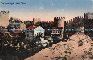 R453838 Constantinople Sept Tours MB Carte Postale - Picture 1 of 4