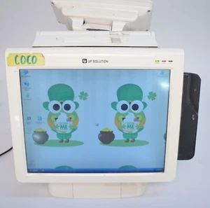 UP-Solution UP-7000 POS Touch Screen Computer Integrated Card Reader w/o Adapter - Picture 1 of 10