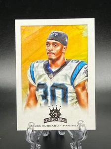 2021 Panini Chronicles RC CHUBA HUBBARD ROOKIE GRIDIRON KINGS PANTHERS GK-19 - Picture 1 of 2