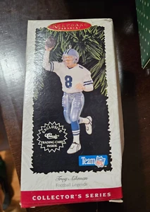 Hallmark Keepsake 1996 Troy Aikman Dallas Cowboys Ornament NFL Weihnachten NEU - Bild 1 von 2