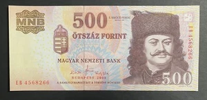 Billete Hungría 500 Forint 2008 P.-196b FDS/UNC - Imagen 1 de 2