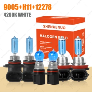 For 2015-2020 GMC Yukon XL Combo Halogen Headlight Bulbs Hi/Lo Beam+Fog Light 6x - Picture 1 of 17