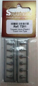 Slaters 7201 - 7 mm respiraderos torpedos (plástico) tipo furgoneta Coach - poste de primera clase - Imagen 1 de 5