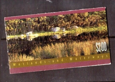 Folleto Australia 1992 Humedales y vías fluviales MUH Foto 1 de 2