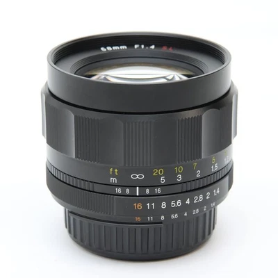 Voigtlander NOKTON 58mm F/1.4 SL II N (para montagem Nikon F) -Quase em perfeito estado - #245 - Imagem 1 de 4