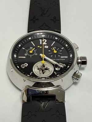 LOUIS VUITTON Watch Tambour Lovely Cup Q132G Chronograph Quartz Ladies 824989 - Image 1 of 4