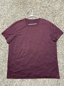 Camiseta Lululemon Fundamental Vino Tinto Para Hombre - 2XL - Imagen 1 de 4