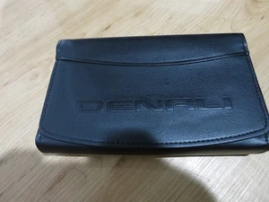 GMC " DENALI " BLACK LEATHERETTE OWNERS MANUAL COVER / CASE - Picture 1 of 2