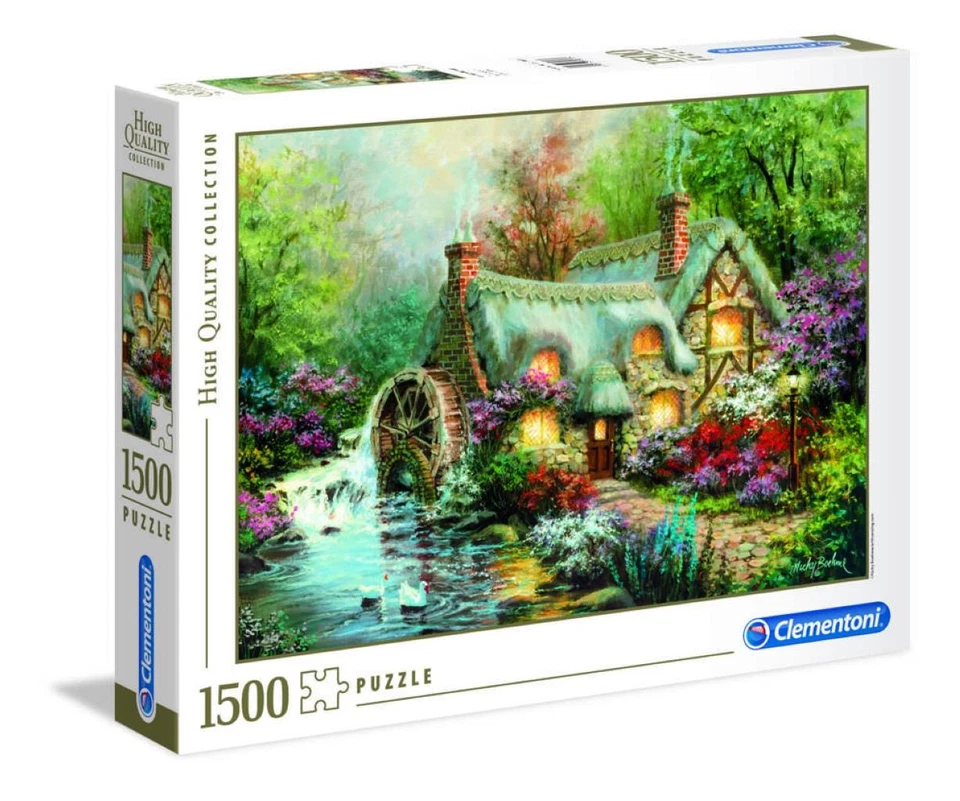 Clementoni 31812 Ländliche Zuflucht 1500 Teile Puzzle High Quality Collection