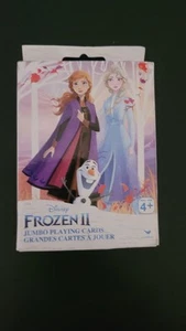 Frozen 2 Movie Jumbo Deck Playing Cards Disney Elsa Anna Olaf 2019 Large Cards - Picture 1 of 2