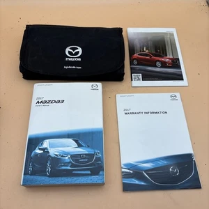 Mazda 3 2017 conjunto manual del propietario información de garantía con estuche - Imagen 1 de 5