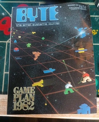 1982 COMPLETE YEAR BYTE Magazine Computers 12 ISSUES IBM JAPANESE COMPUTERS  - Image 1 of 4