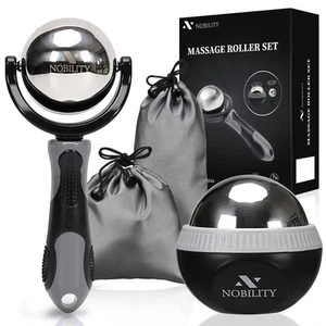 Massage Ball Roller– Ice Cold and Hot for Deep Tissue and Sore Muscle Relief ... - Picture 1 of 7