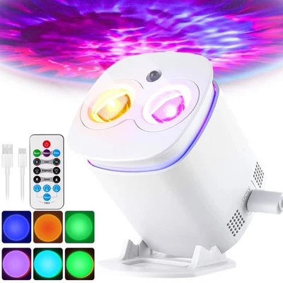 LED Sternenhimmel Projektor Lampe Fernbedienung Galaxy Aurora Star Nachtlicht - Bild 1 von 4