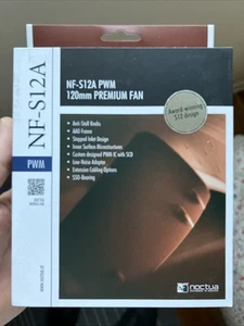 Noctua NF-S12A PWM 120mm Premium Fan 4-Pin Brown - Photo 1/4