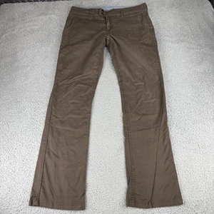Horny Toad Women’s Brown Straight Leg Organic Cotton Pants Size 10 - Picture 1 of 11