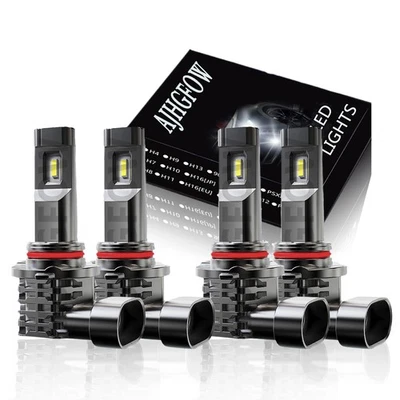 For Acura MDX Sport Utility 2014-2019 LED Headlight High Low Bulbs Kit 9005 9006 - Image 1 of 4