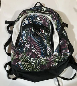 High Sierra Girls Colorful Animal Print Back Pack Large - Picture 1 of 12